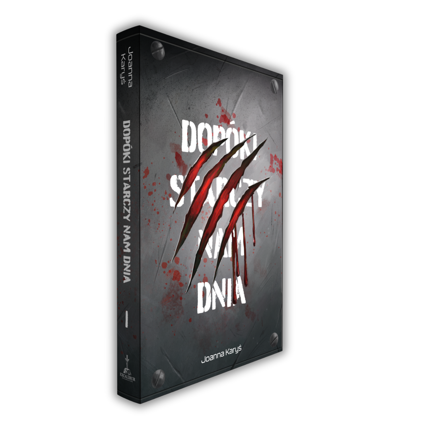 okładka Dopóki starczy nam dnia Joanna Karyś bokiem