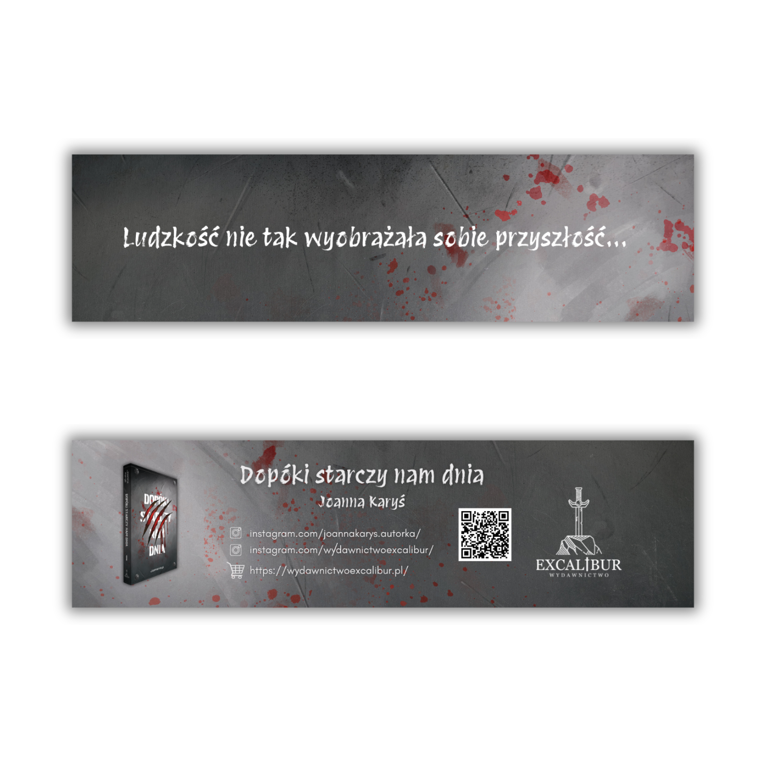 zakładka Dopóki starczy nam dnia Joanna Karyś