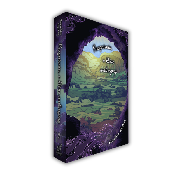 wygląd okładki z grzbietem książki "Pragnienia, o które walczymy"