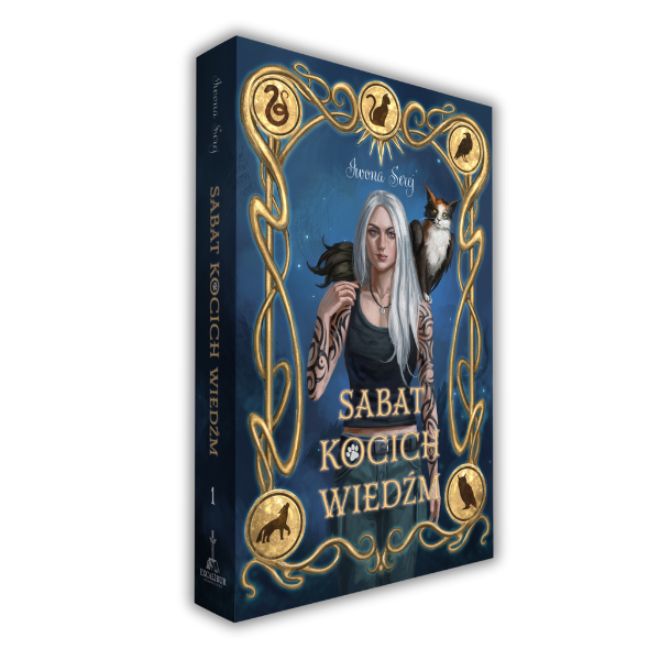 okładka z grzbietem sabat kocich wiedźm iwona serej